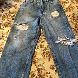 BDG high-rise vintage distressed jean from Urban Outfitters. Size 29.